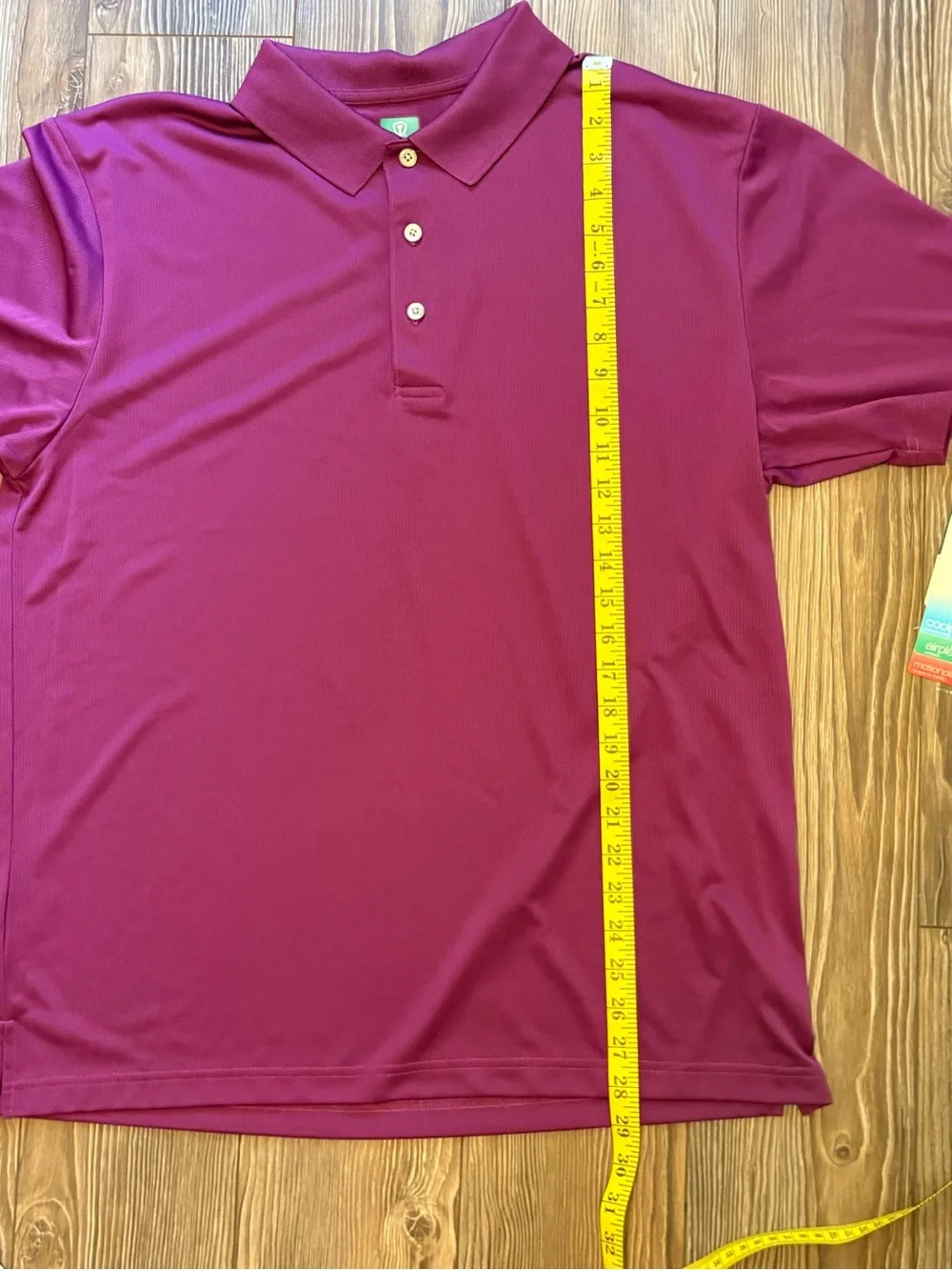 Pro Tour Airplay Men's Large Golf Polo Shirt Magenta Pink Short Sleeve